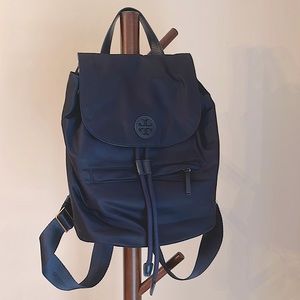 Tory Burch Navy Blue Back Pack